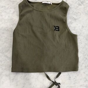 BETTER BODIES Olive Green Top